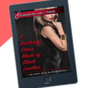 A Birthday Dress Made of Black Leather