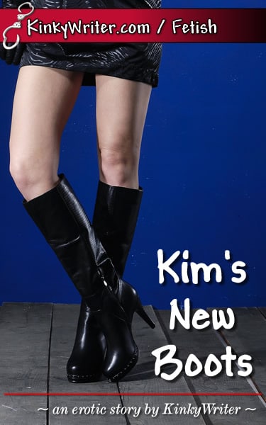 Book Cover for Kim's New Boots (by KinkyWriter)