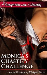 Book Cover for Monica's Chastity Challenge (by KinkyWriter)