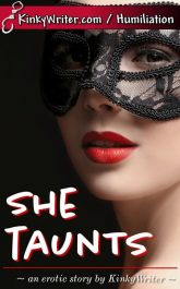 Book Cover for She Taunts (by KinkyWriter)