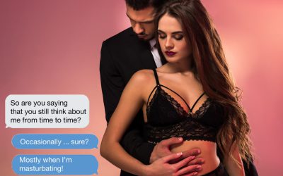 Drinks with Her Ex, and a Pink Chastity Cage – Part 3