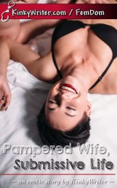 Book Cover for Pampered Wife, Submissive Life (by KinkyWriter)