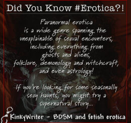 Did You Know #Erotica?! - Paranormal Edition